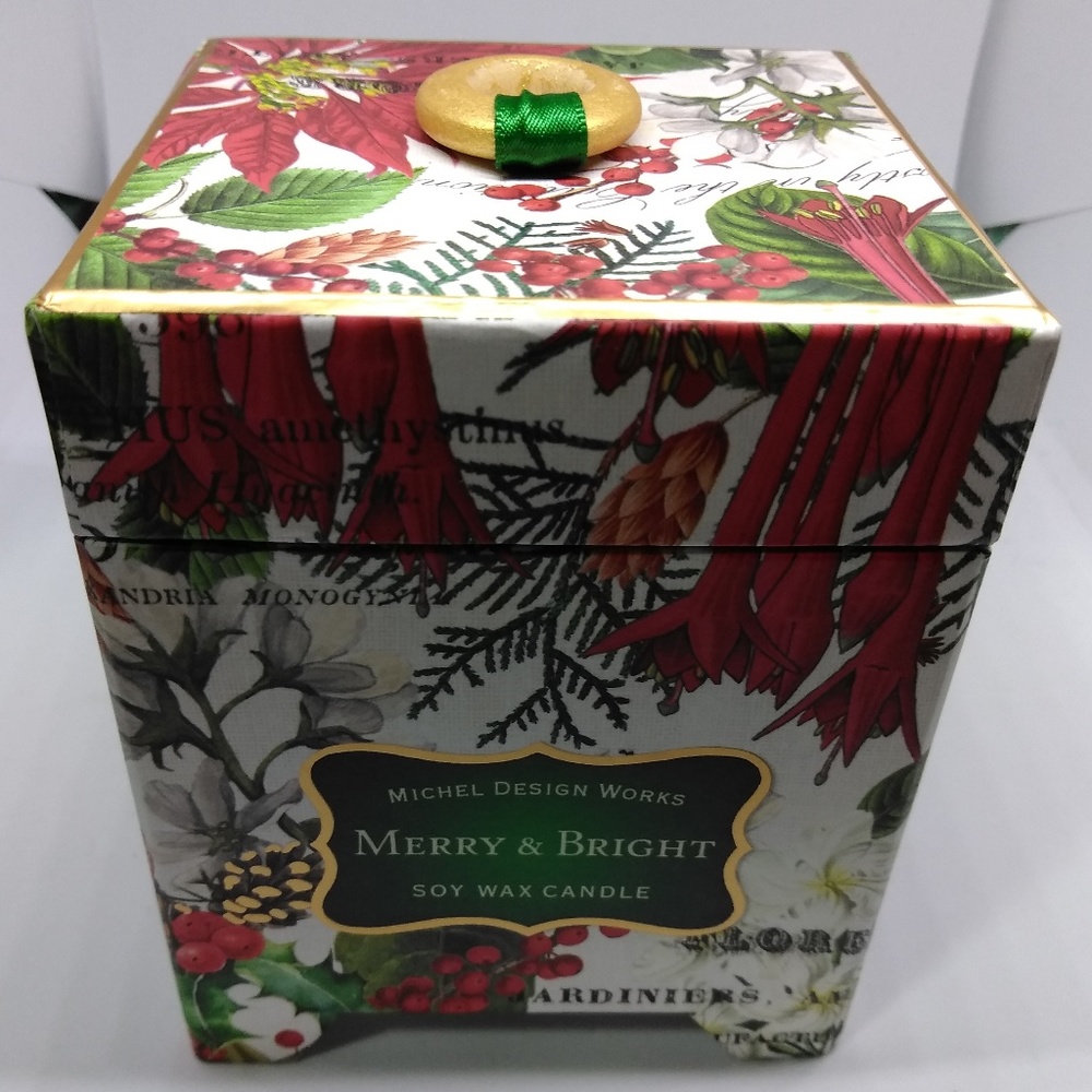 Merry & Bright Candle NIB
